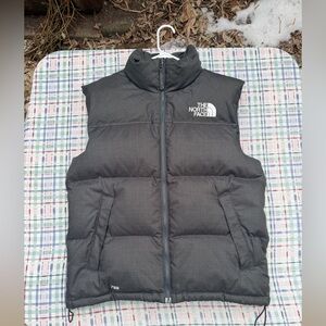 Dark Grey NorthFace Nupste 700 Puffer Vest
Size M